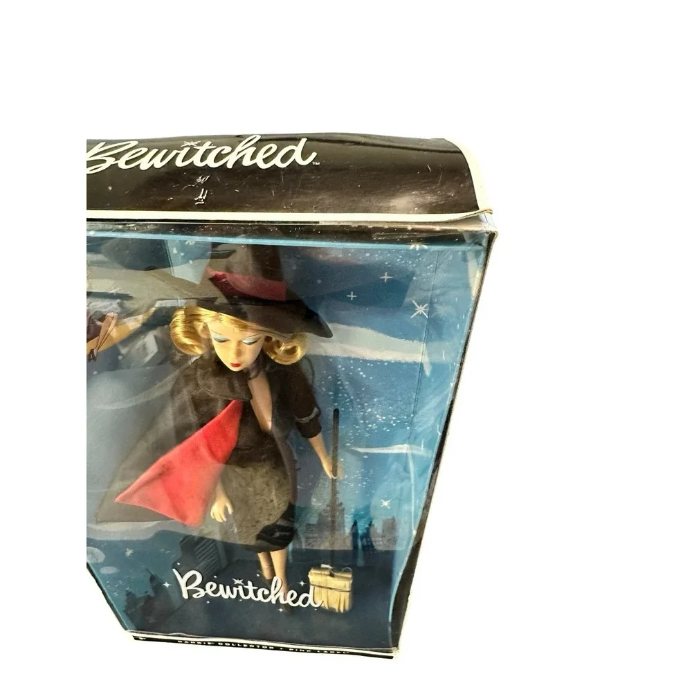 BEWITCHED BARBIE DOLL PINK LABEL - Samantha Collectors Ed Halloween Mattel V0439